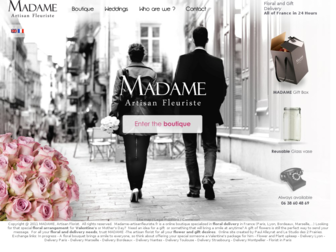 madame-artisanfleuriste.com website preview