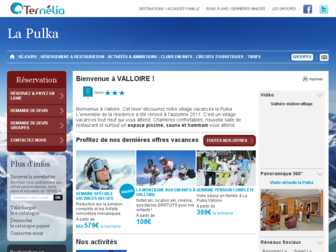 valloire-la-pulka.ternelia.com website preview