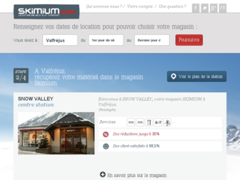 valfrejus.skimium.fr website preview