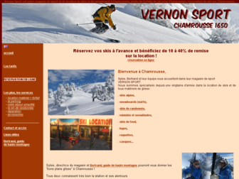 vernon-sport.com website preview