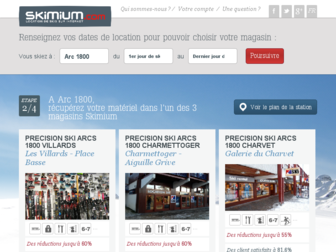 arc-1800.skimium.fr website preview