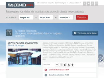 plagne-bellecote.skimium.fr website preview