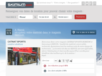 risoul.skimium.fr website preview