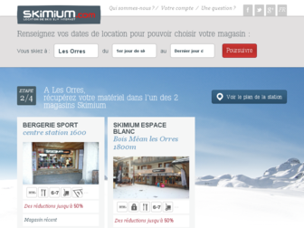 les-orres.skimium.fr website preview