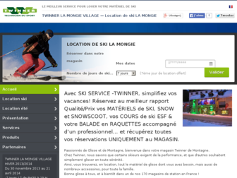 twinner-la-mongie-village.fr website preview