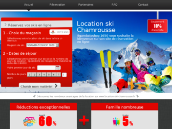 location-ski-chamrousse.fr website preview