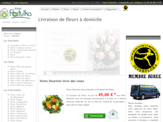 postulka-votre-fleuriste.fr website preview