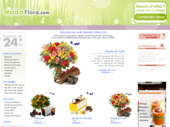 madaflora.com website preview