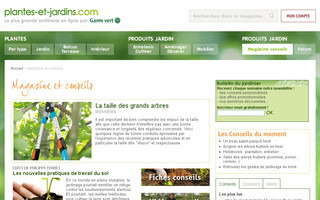mag.plantes-et-jardins.com website preview