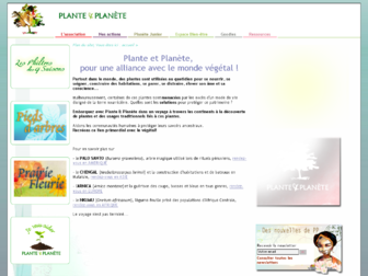 planteetplanete.org website preview