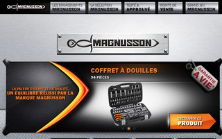 magnusson.fr website preview