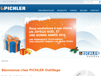 pichler-outillage.com website preview