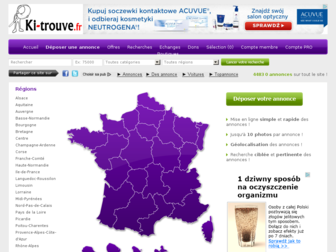 ki-trouve.fr website preview