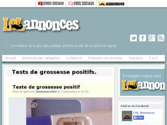 lolannonces.fr website preview