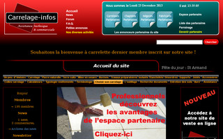carrelage-infos.fr website preview