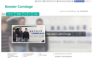 besnier-carrelage.fr website preview