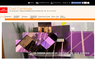 creilcarrelage.com website preview