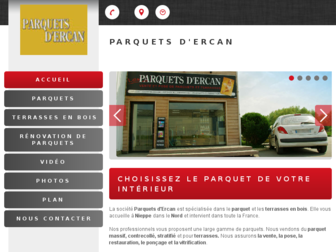 parquets-dercan.fr website preview
