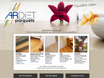 parquets-ardiet.com website preview