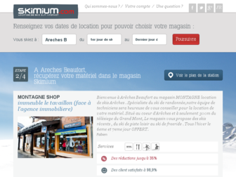 areches-beaufort.skimium.fr website preview