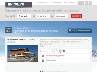 crest-voland.skimium.fr website preview