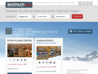plagne-centre.skimium.fr website preview
