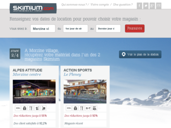 morzine-village.skimium.fr website preview
