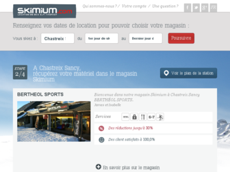 chastreix-sancy.skimium.fr website preview