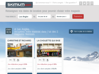 les-angles.skimium.fr website preview