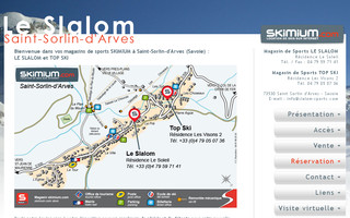 slalom-sports.com website preview
