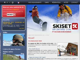 skiset-saintjeandarves.com website preview