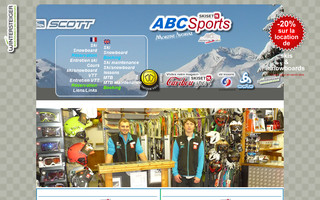 abcsport-skiset.com website preview