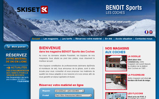 skisetlescoches.com website preview