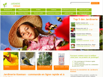 jardineriekoeman.fr website preview
