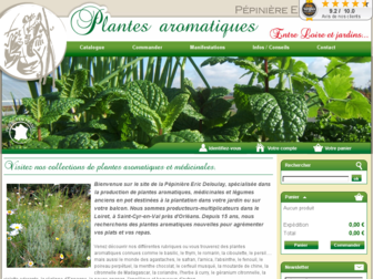 aromatiques.fr website preview
