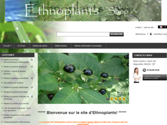 ethnoplants.com website preview