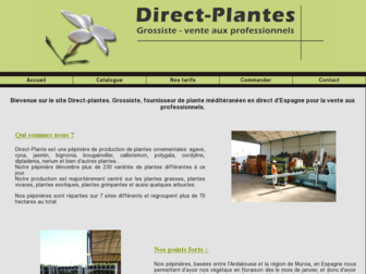 grossiste-plantes.com website preview