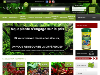 aquaplante.fr website preview