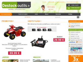 destockoutils.fr website preview