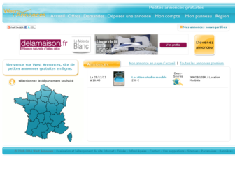 west-annonces.fr website preview