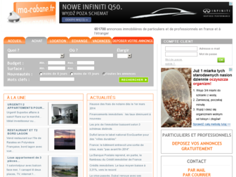 ma-cabane.fr website preview