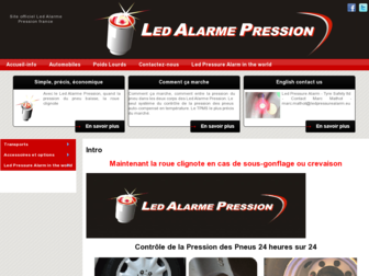 ledalarmepression.com website preview