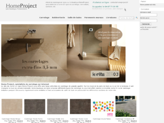 homeproject.fr website preview
