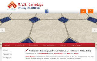 mvbcarrelage-millau.fr website preview
