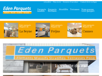 parquet-var.com website preview