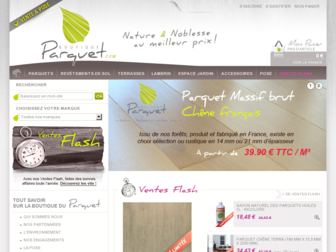 boutique-parquet.com website preview