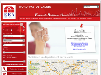 era-immobilier-nord-pas-de-calais.fr website preview