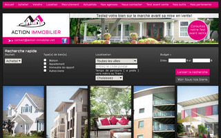 action-immobilier.net website preview