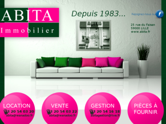 abita.fr website preview
