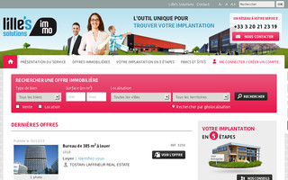 lillesolutions-immo.fr website preview